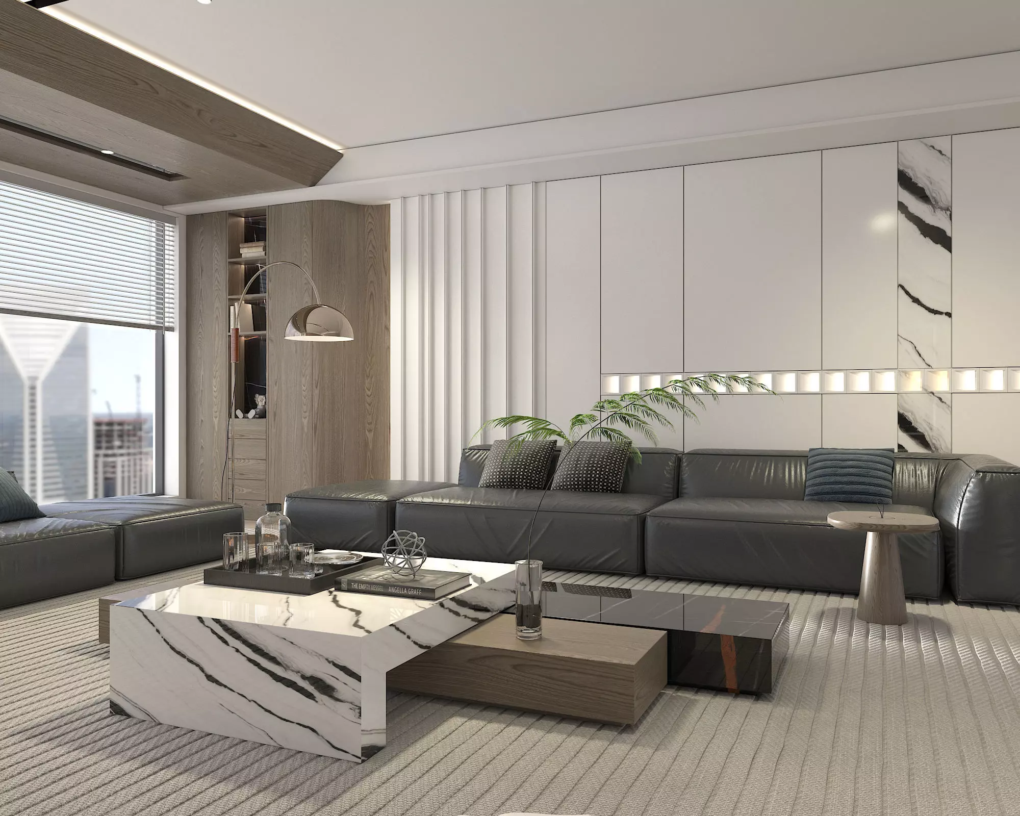Living Room Scene 6 3D model_7