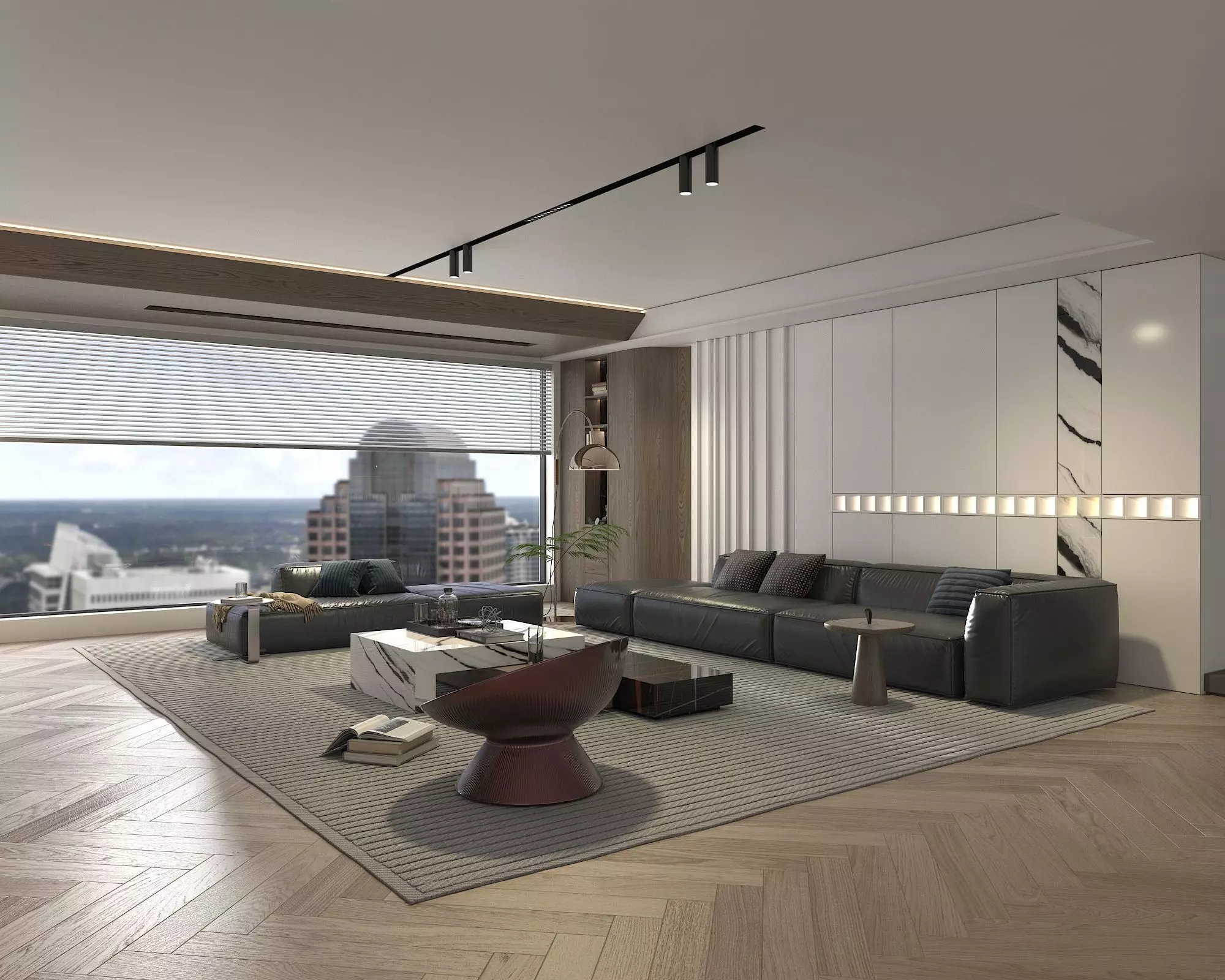 Living Room Scene 6 3D model_3