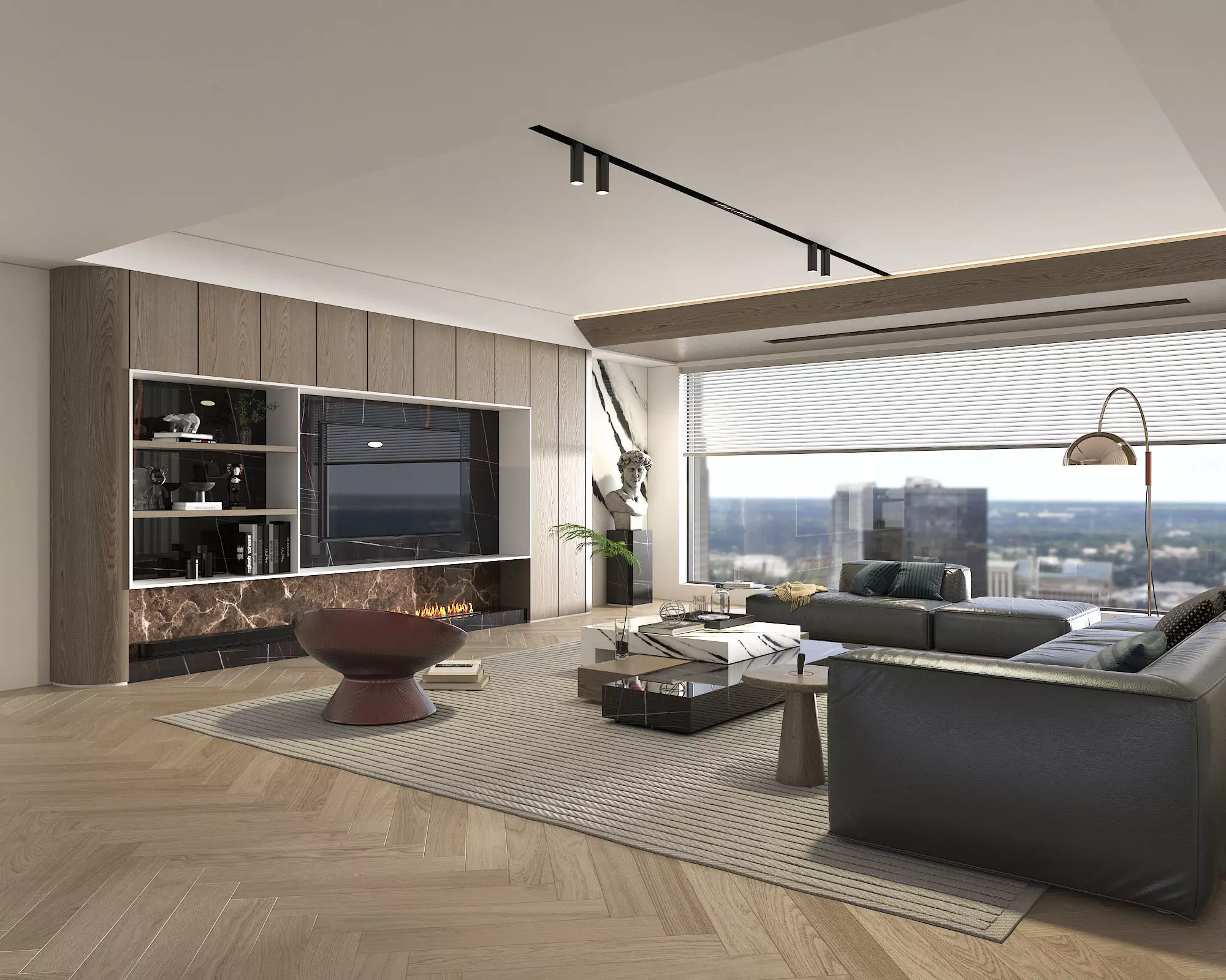 Living Room Scene 6 3D model_2