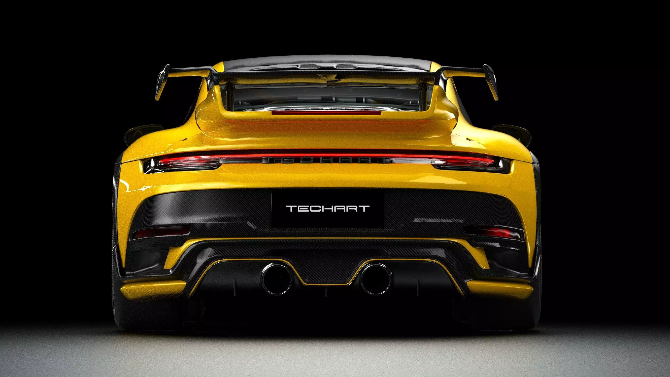 Porsche 911 TECHART GTstreet R 2022 3D model_6