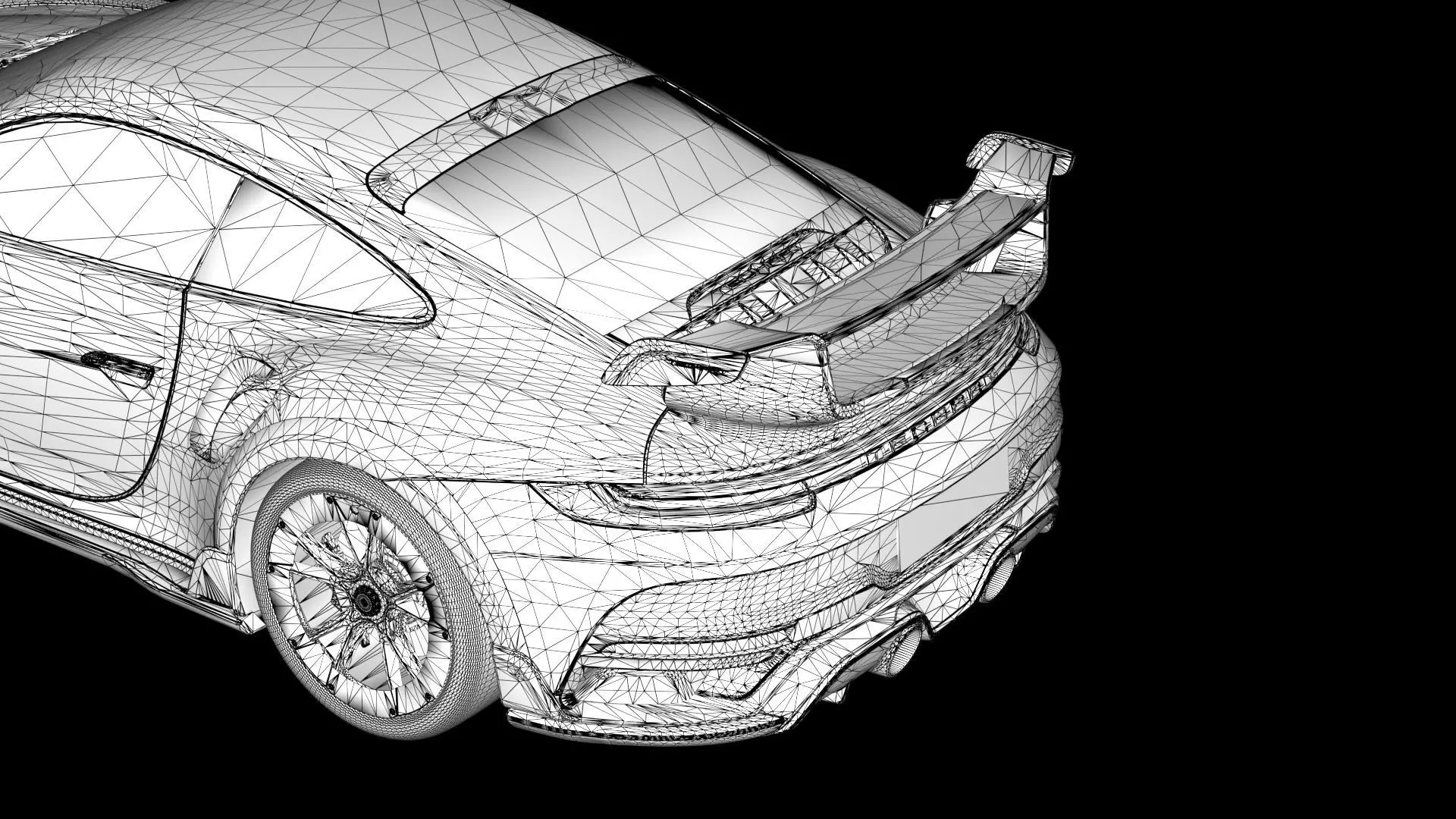 Porsche 911 TECHART GTstreet R 2022 3D model_16