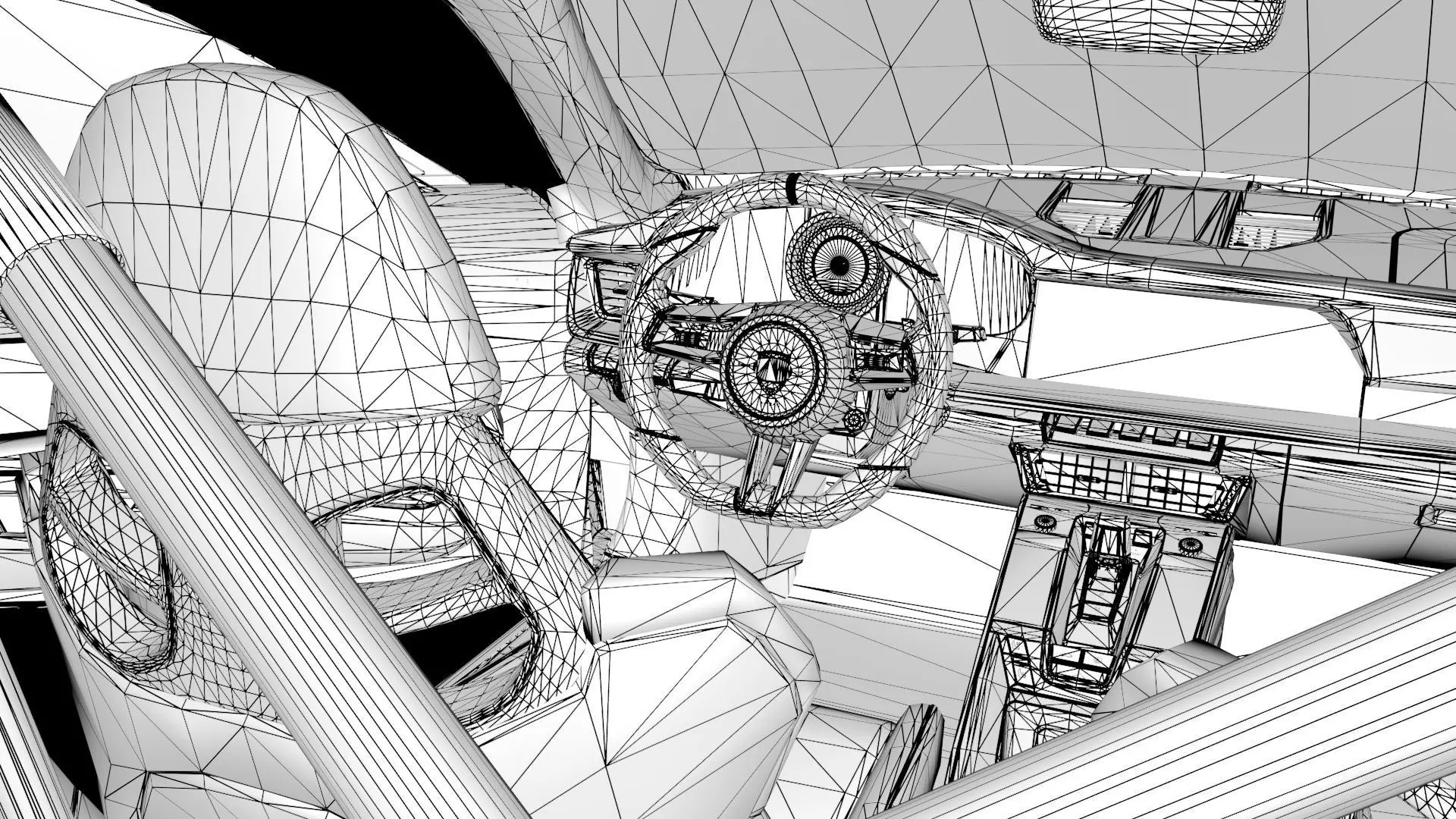 Porsche 911 TECHART GTstreet R 2022 3D model_21