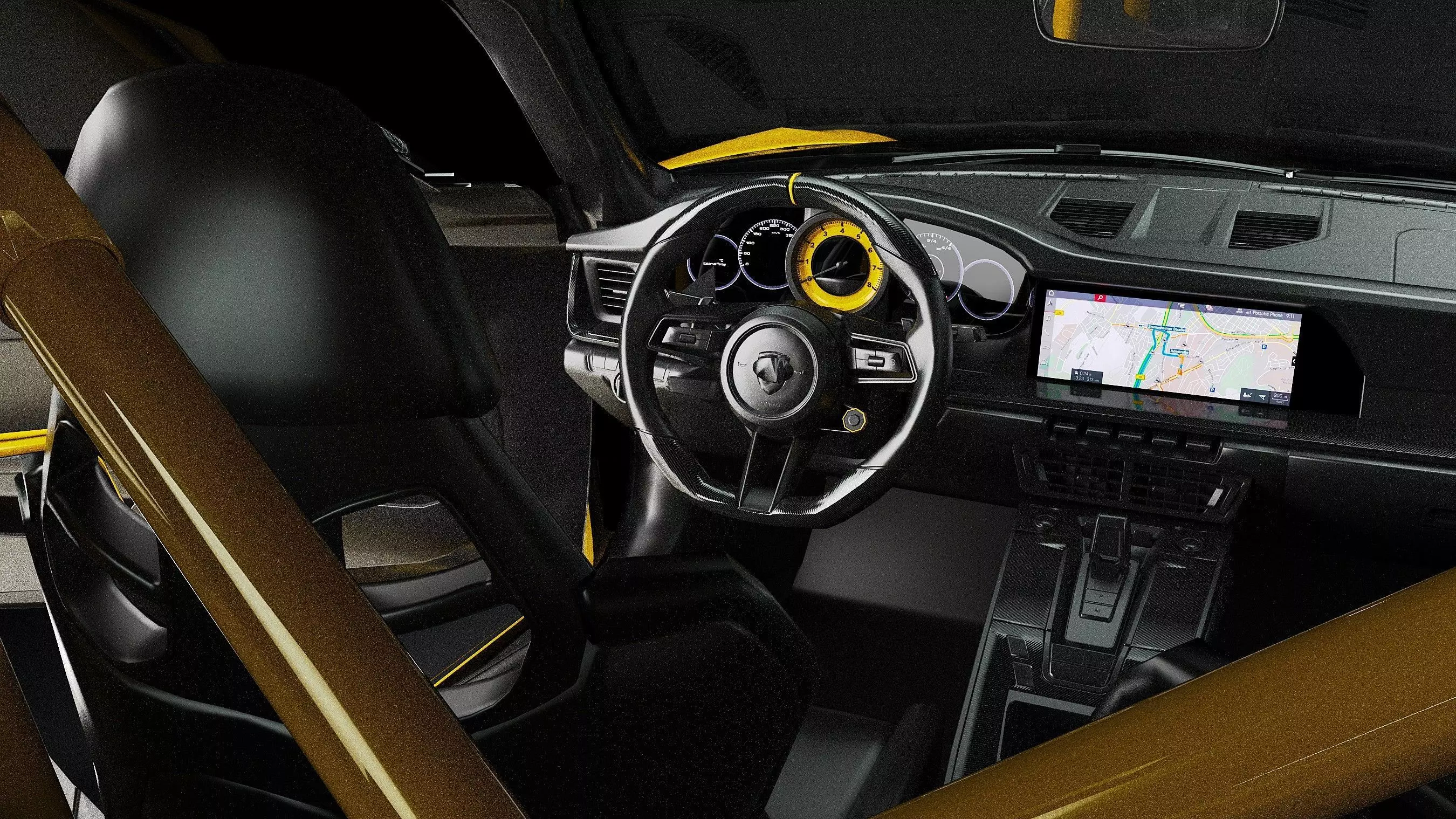 Porsche 911 TECHART GTstreet R 2022 3D model_10