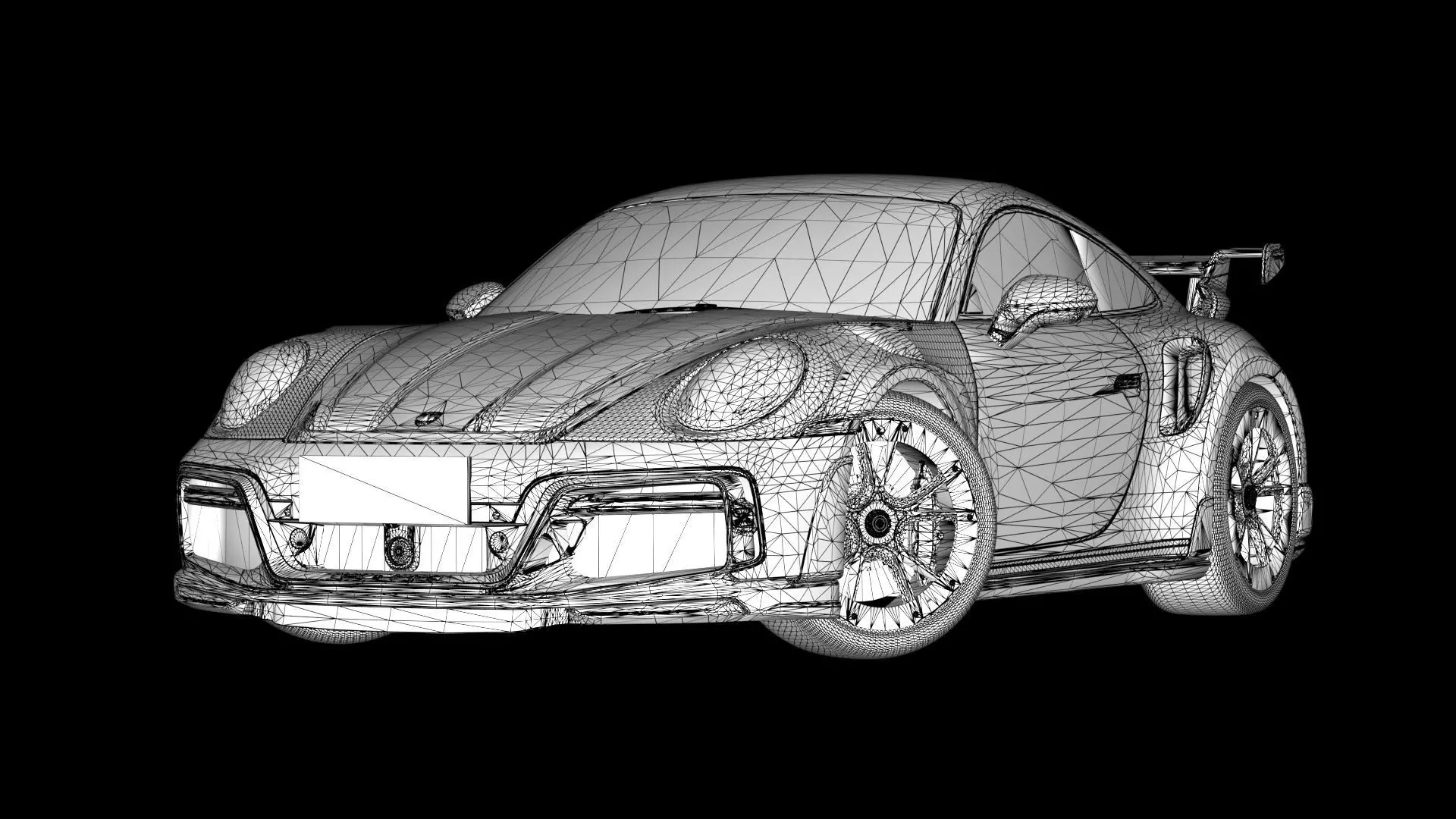 Porsche 911 TECHART GTstreet R 2022 3D model_14