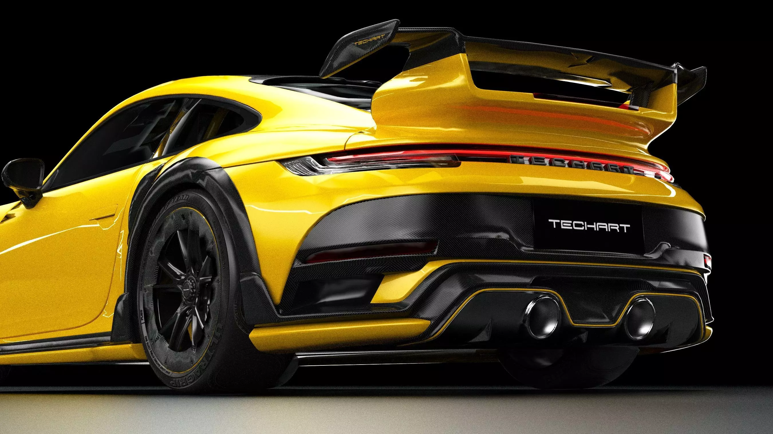Porsche 911 TECHART GTstreet R 2022 3D model_2