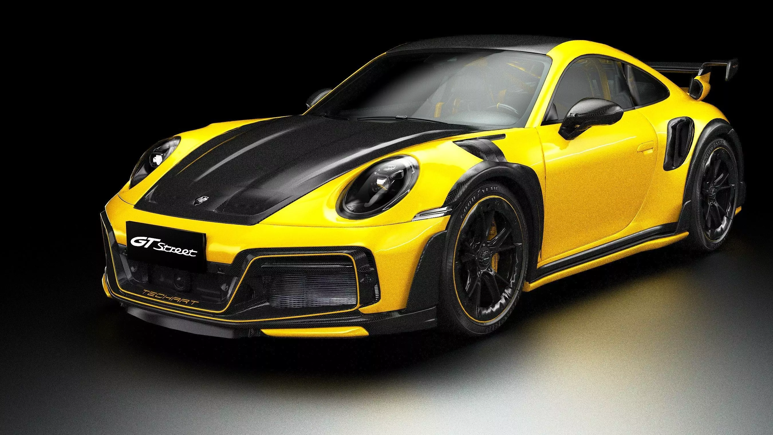 Porsche 911 TECHART GTstreet R 2022 3D model_0