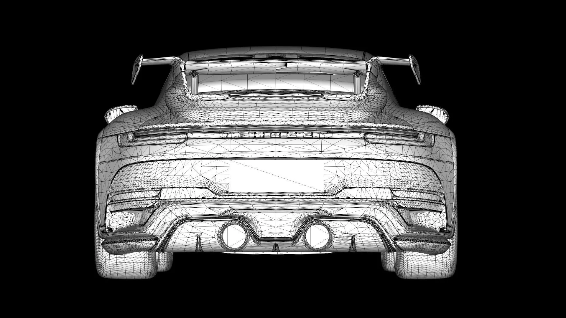 Porsche 911 TECHART GTstreet R 2022 3D model_17