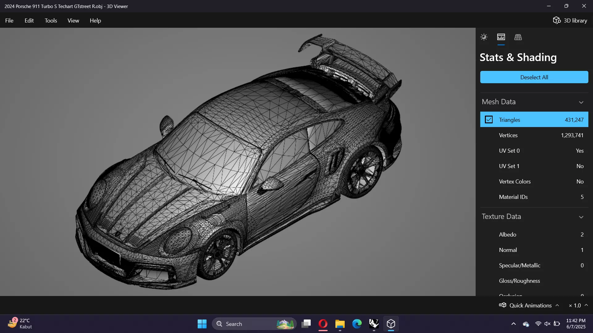 Porsche 911 TECHART GTstreet R 2022 3D model_22