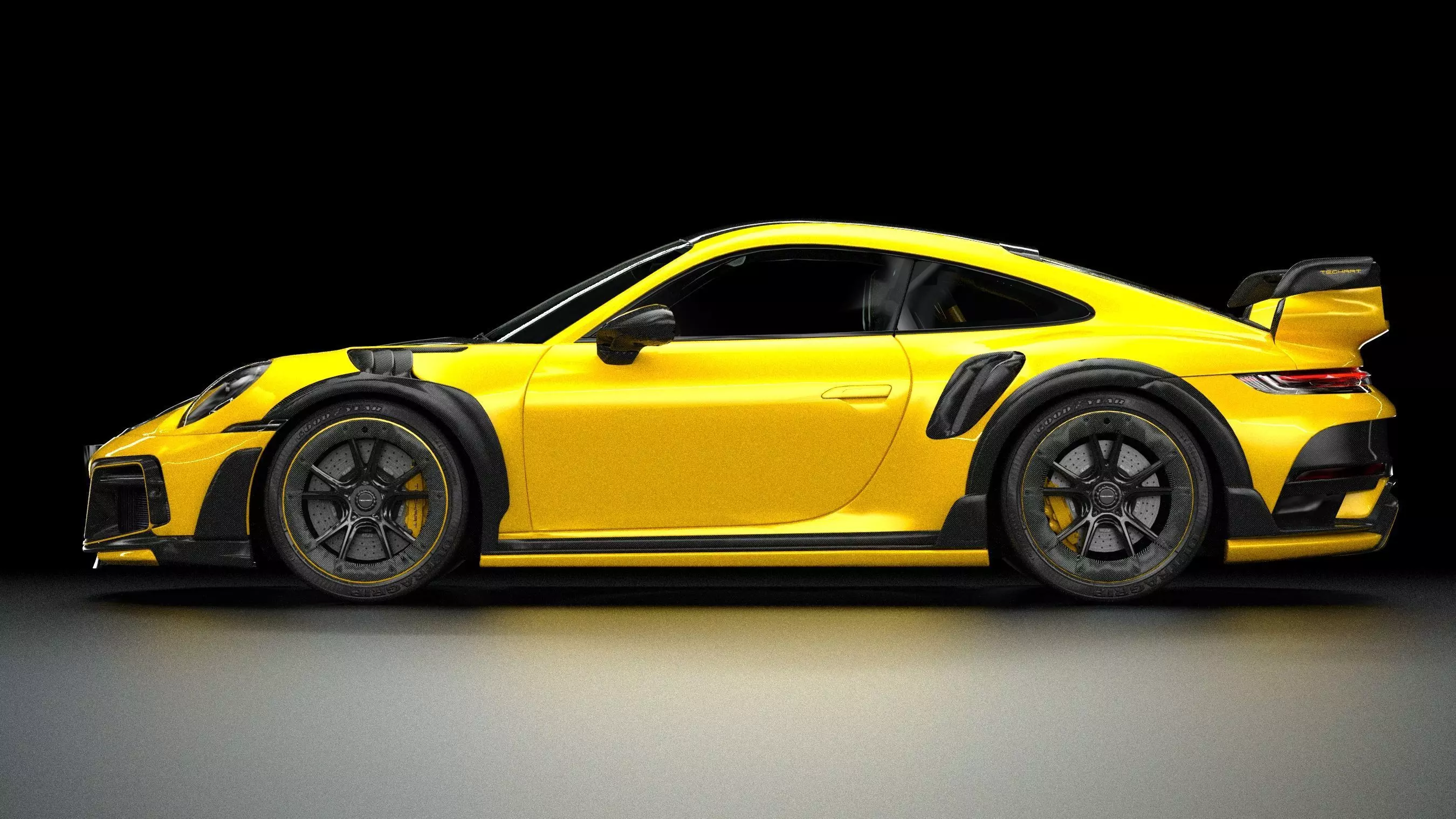 Porsche 911 TECHART GTstreet R 2022 3D model_7