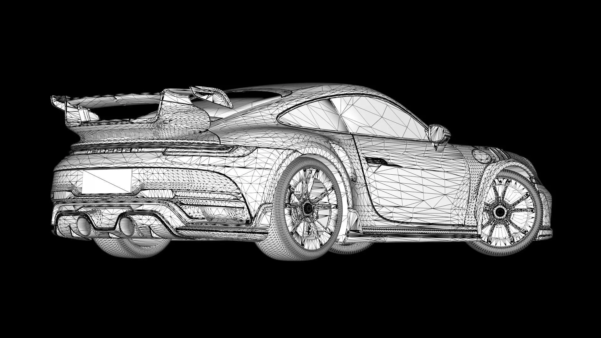 Porsche 911 TECHART GTstreet R 2022 3D model_15