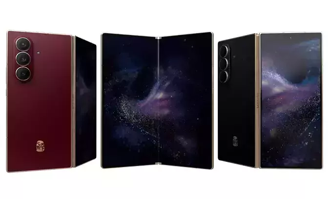 Samsung W26 Black And Red