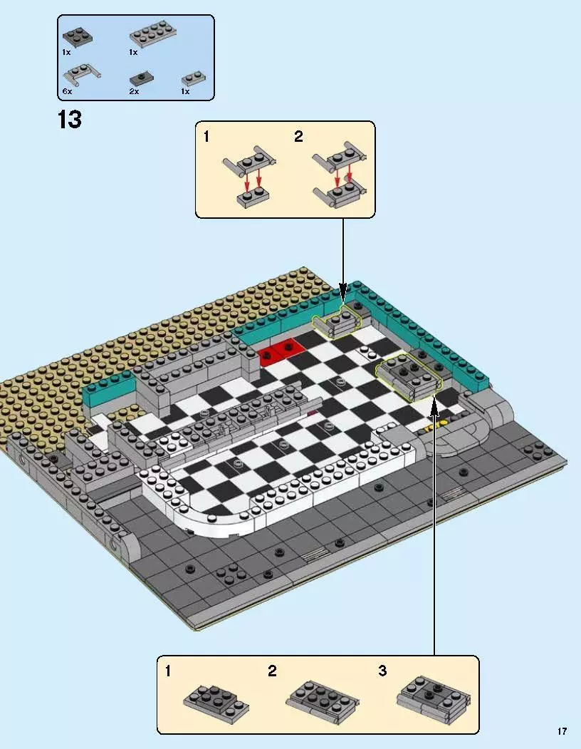 TwindBricks3D - 10260 Downtown Diner 3D print model_12