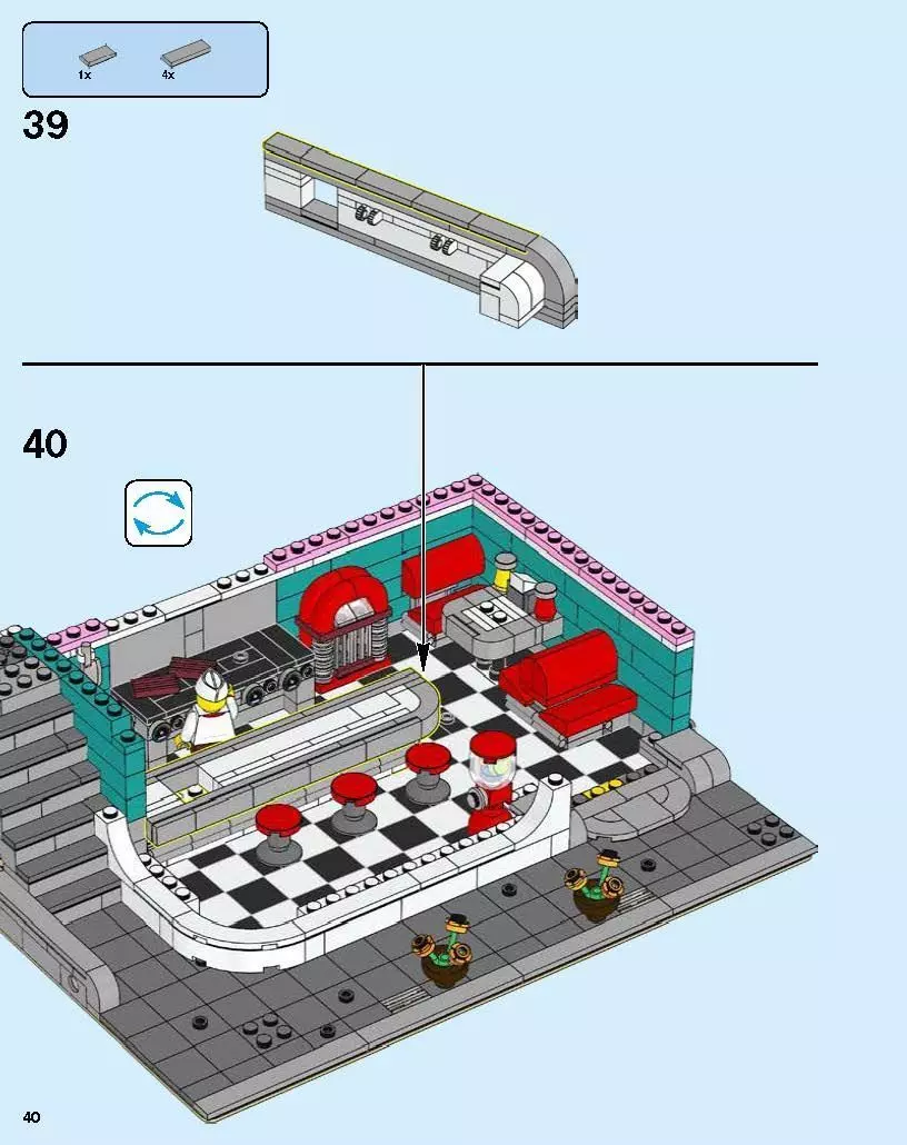 TwindBricks3D - 10260 Downtown Diner 3D print model_41