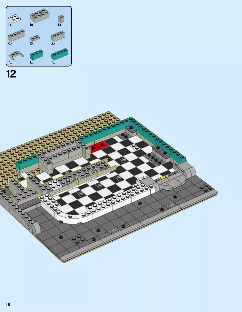 TwindBricks3D - 10260 Downtown Diner 3D print model_3