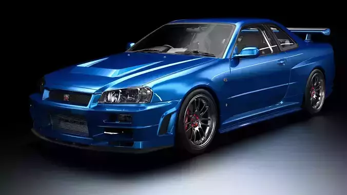 Fast and Furious R34 Nissan Skyline GT-R