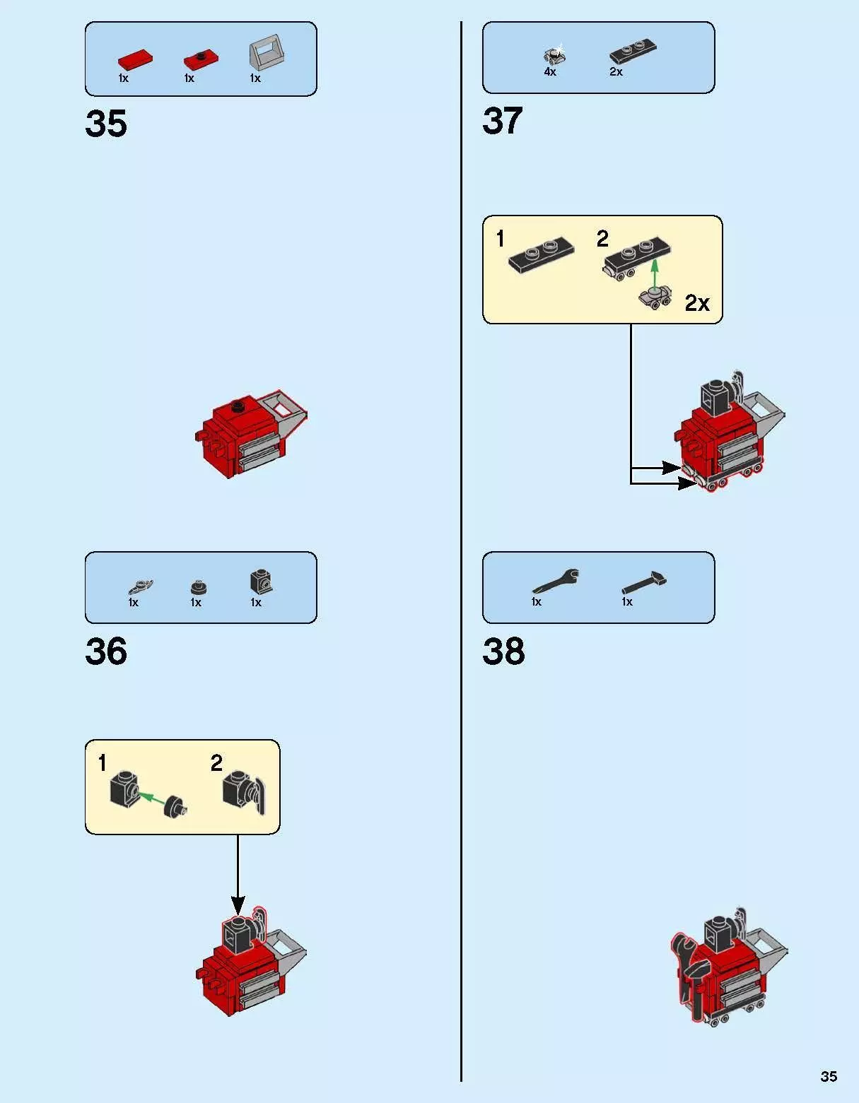 TwindBricks3D - 10264 Corner-Garage 3D print model_32
