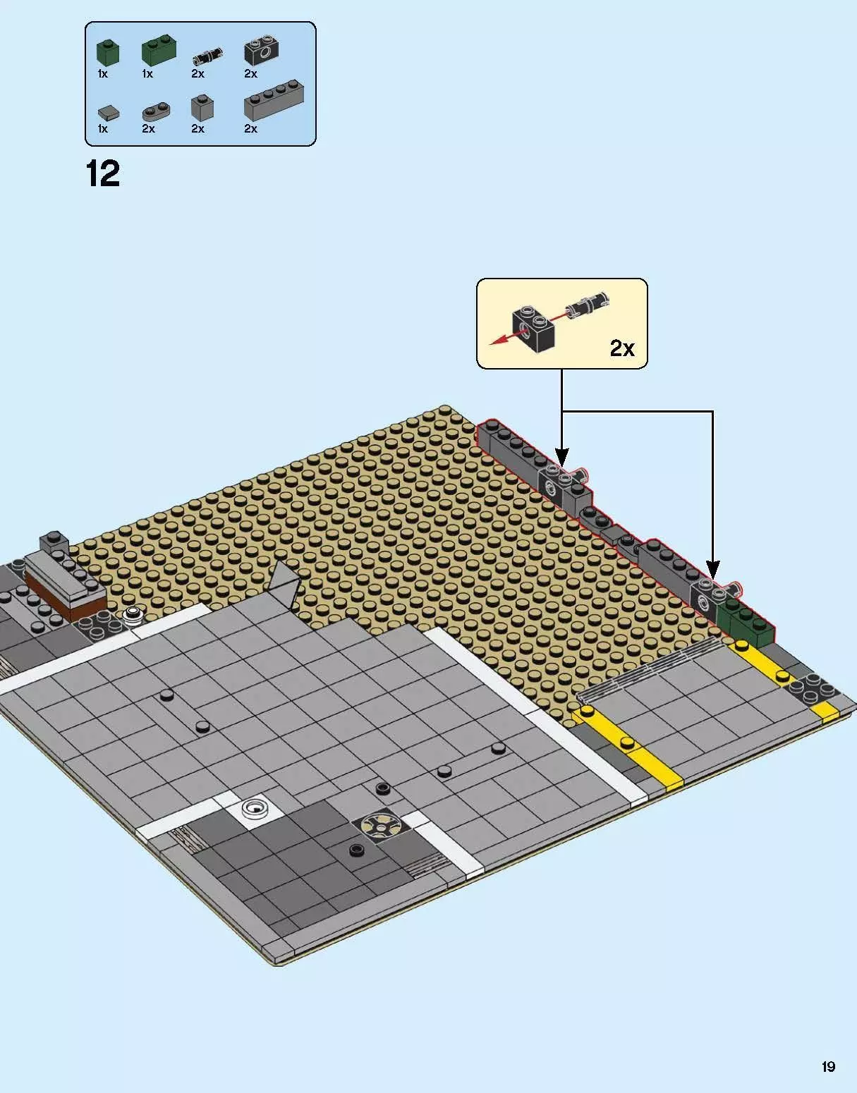 TwindBricks3D - 10264 Corner-Garage 3D print model_16