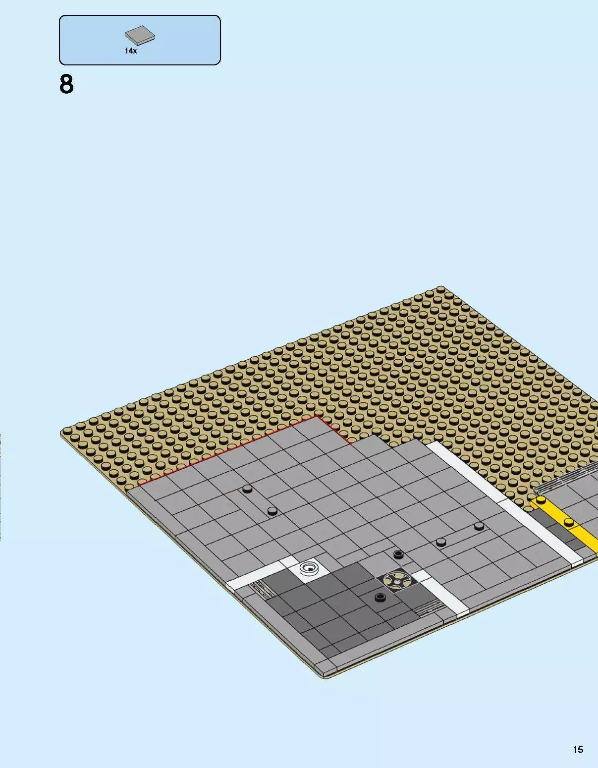 TwindBricks3D - 10264 Corner-Garage 3D print model_12