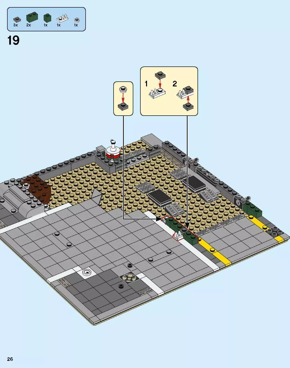 TwindBricks3D - 10264 Corner-Garage 3D print model_23