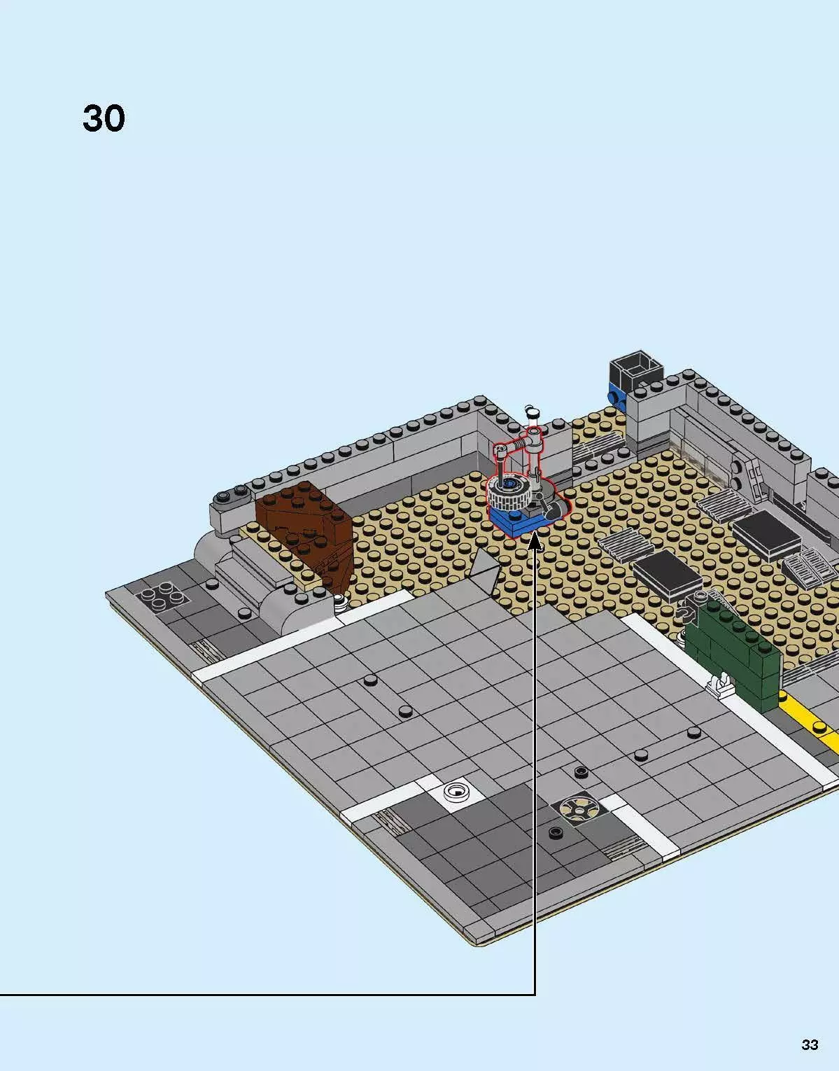 TwindBricks3D - 10264 Corner-Garage 3D print model_30