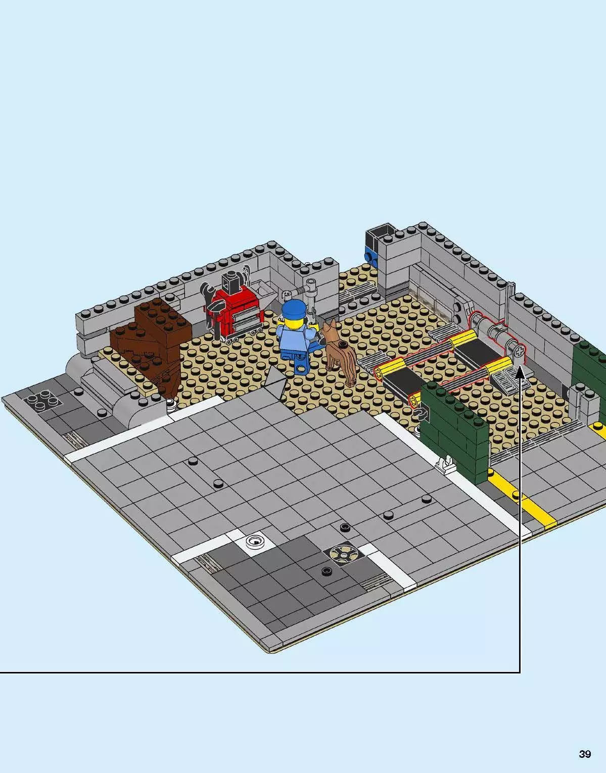 TwindBricks3D - 10264 Corner-Garage 3D print model_36