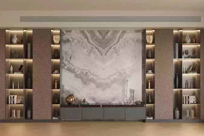 Italian  style background wall