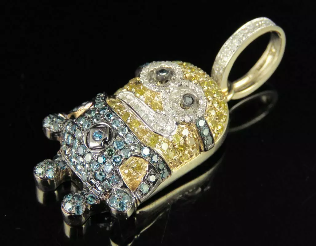 Bright Smile Minion Locket 3D print model 3D print model_2