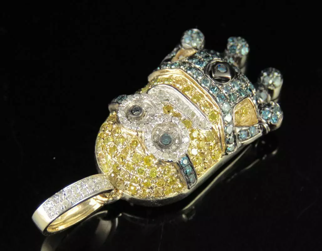 Bright Smile Minion Locket 3D print model 3D print model_8