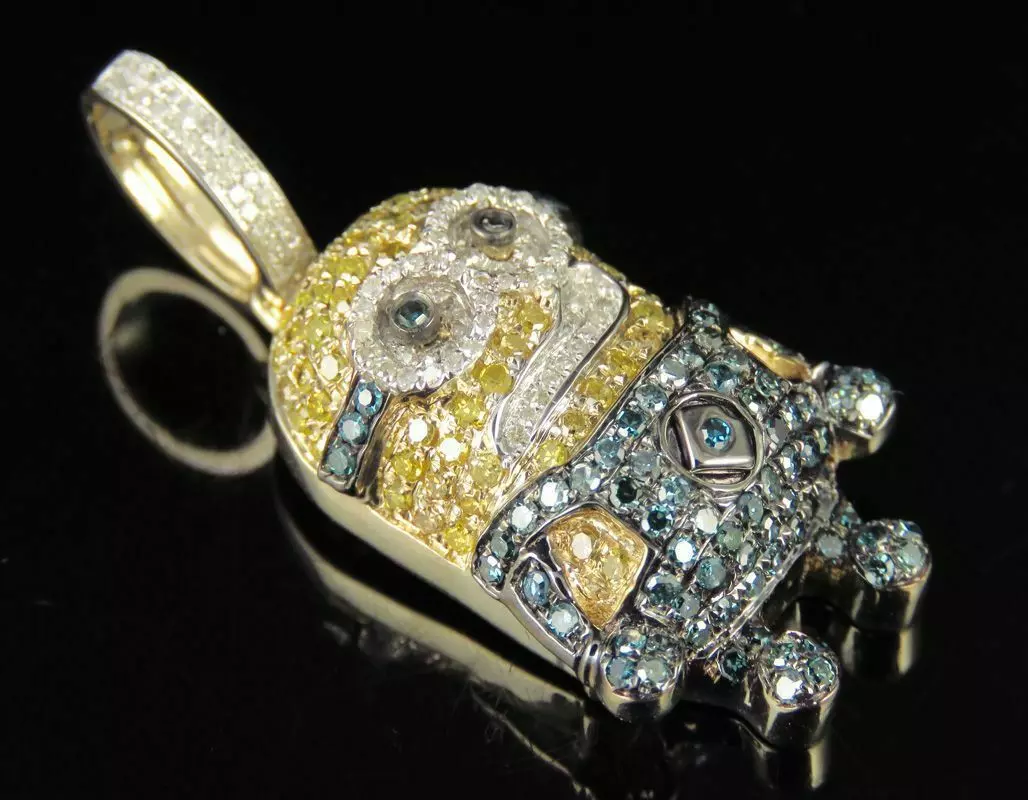 Bright Smile Minion Locket 3D print model 3D print model_9