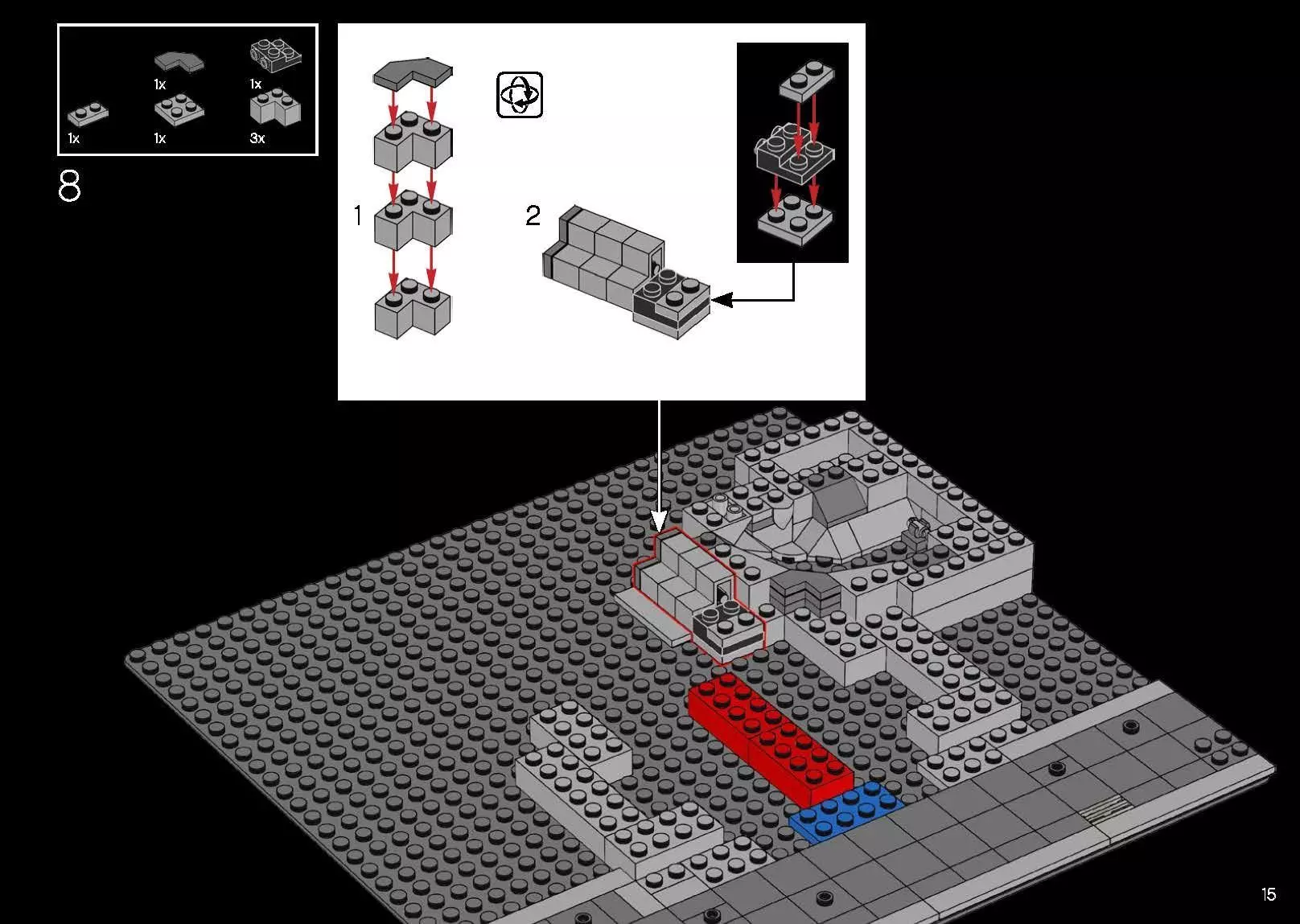 TwindBricks3D - 10278 Police Station 3D print model_19