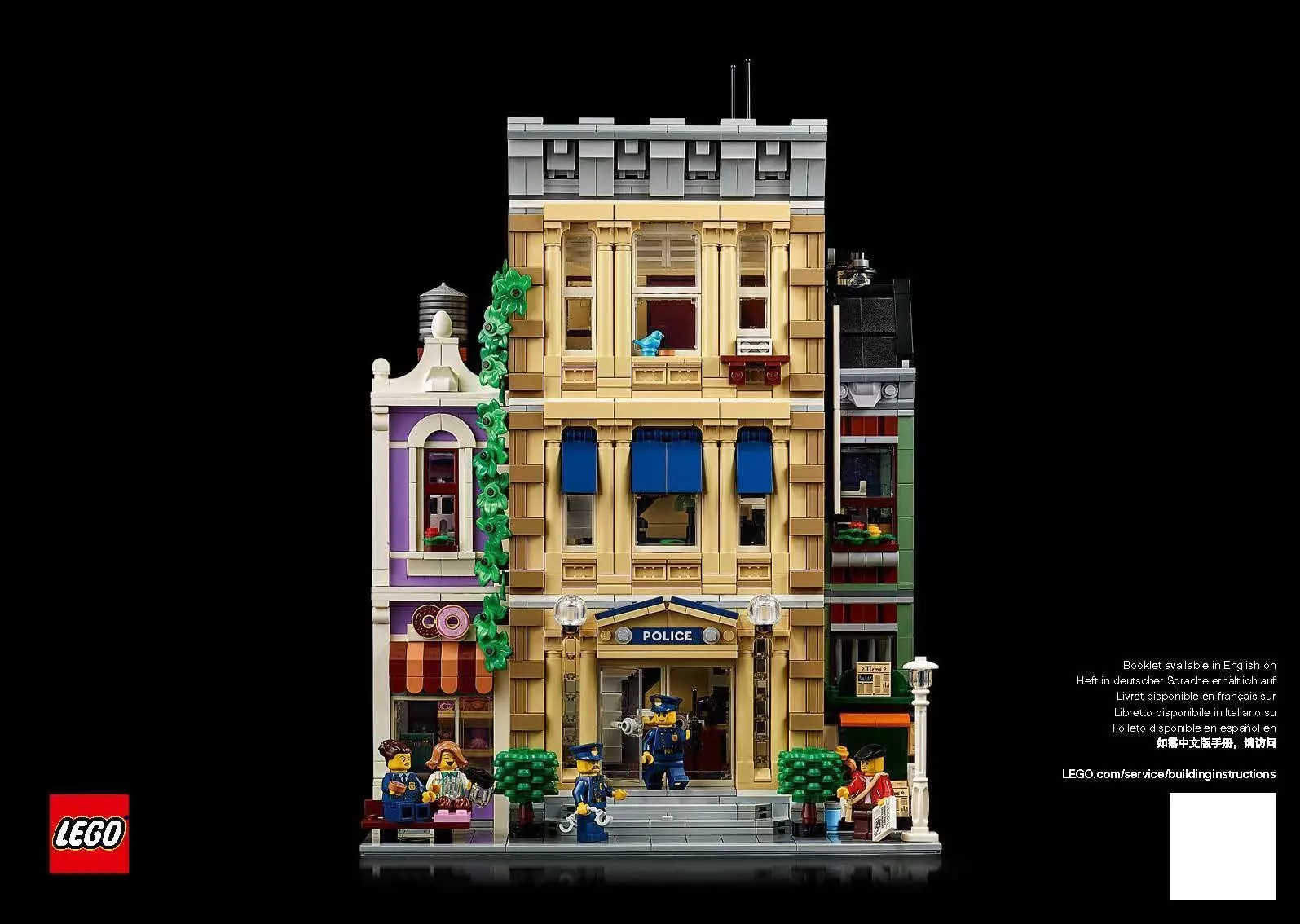 TwindBricks3D - 10278 Police Station 3D print model_8