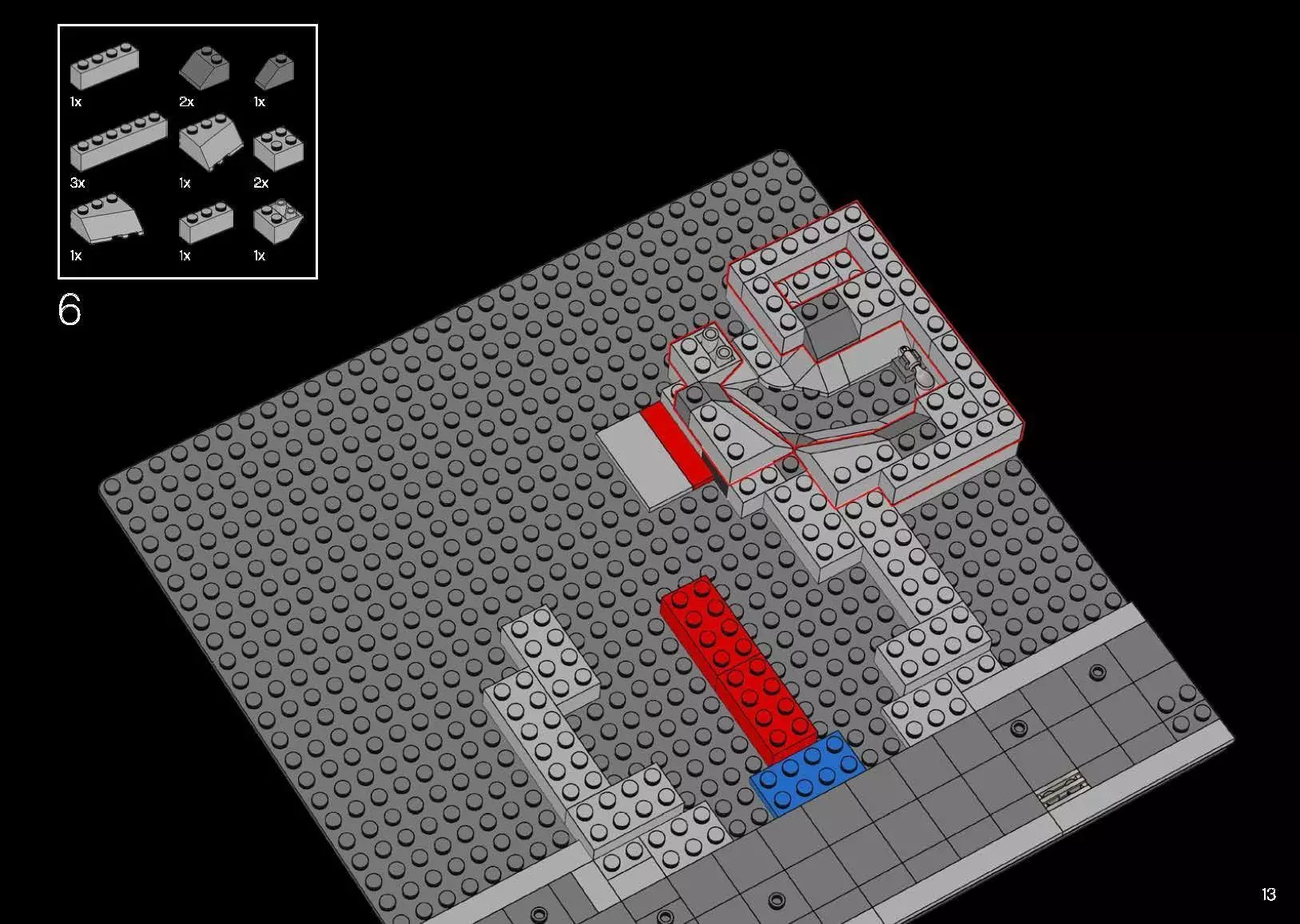 TwindBricks3D - 10278 Police Station 3D print model_17