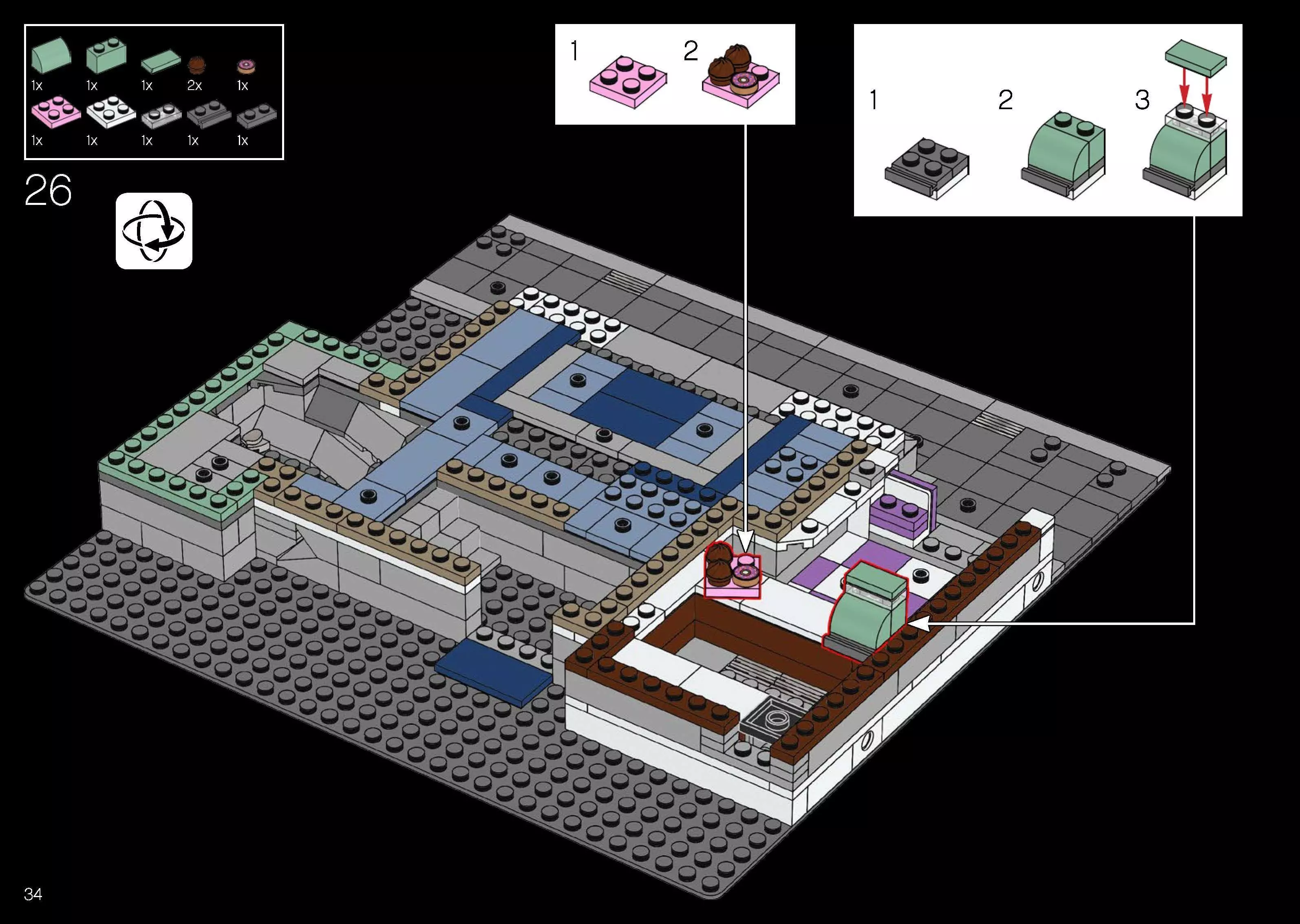 TwindBricks3D - 10278 Police Station 3D print model_38