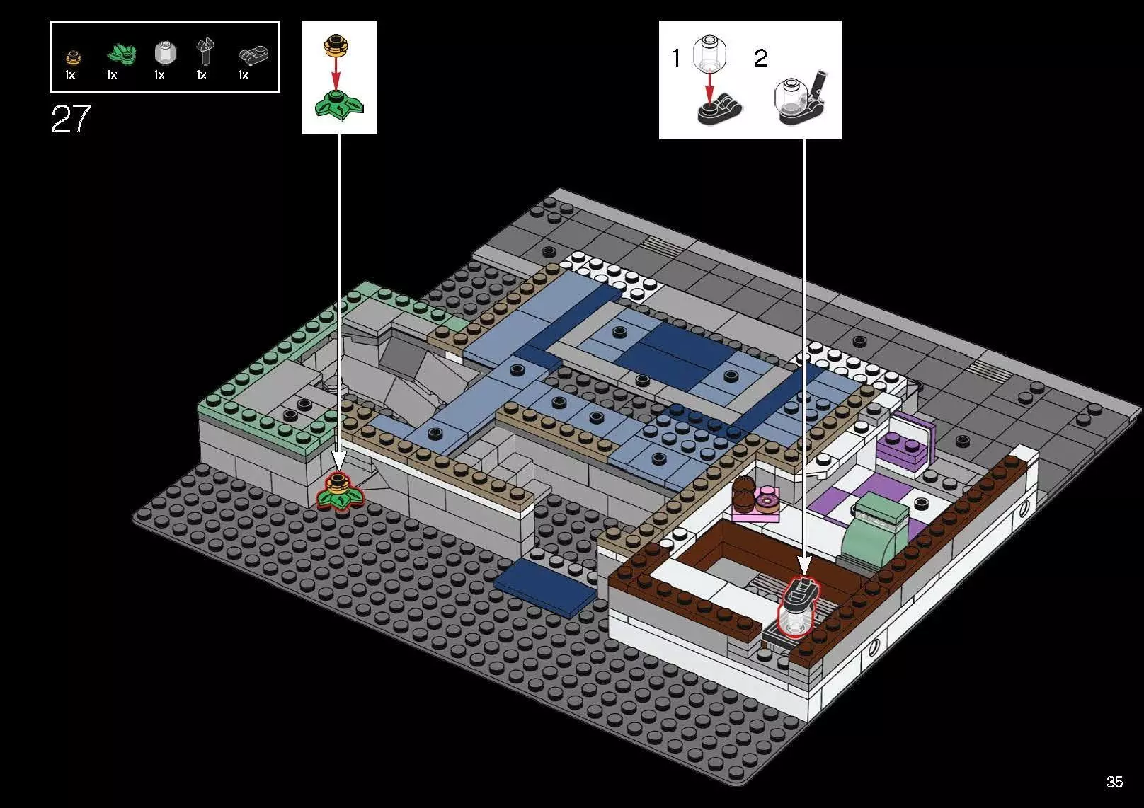 TwindBricks3D - 10278 Police Station 3D print model_39