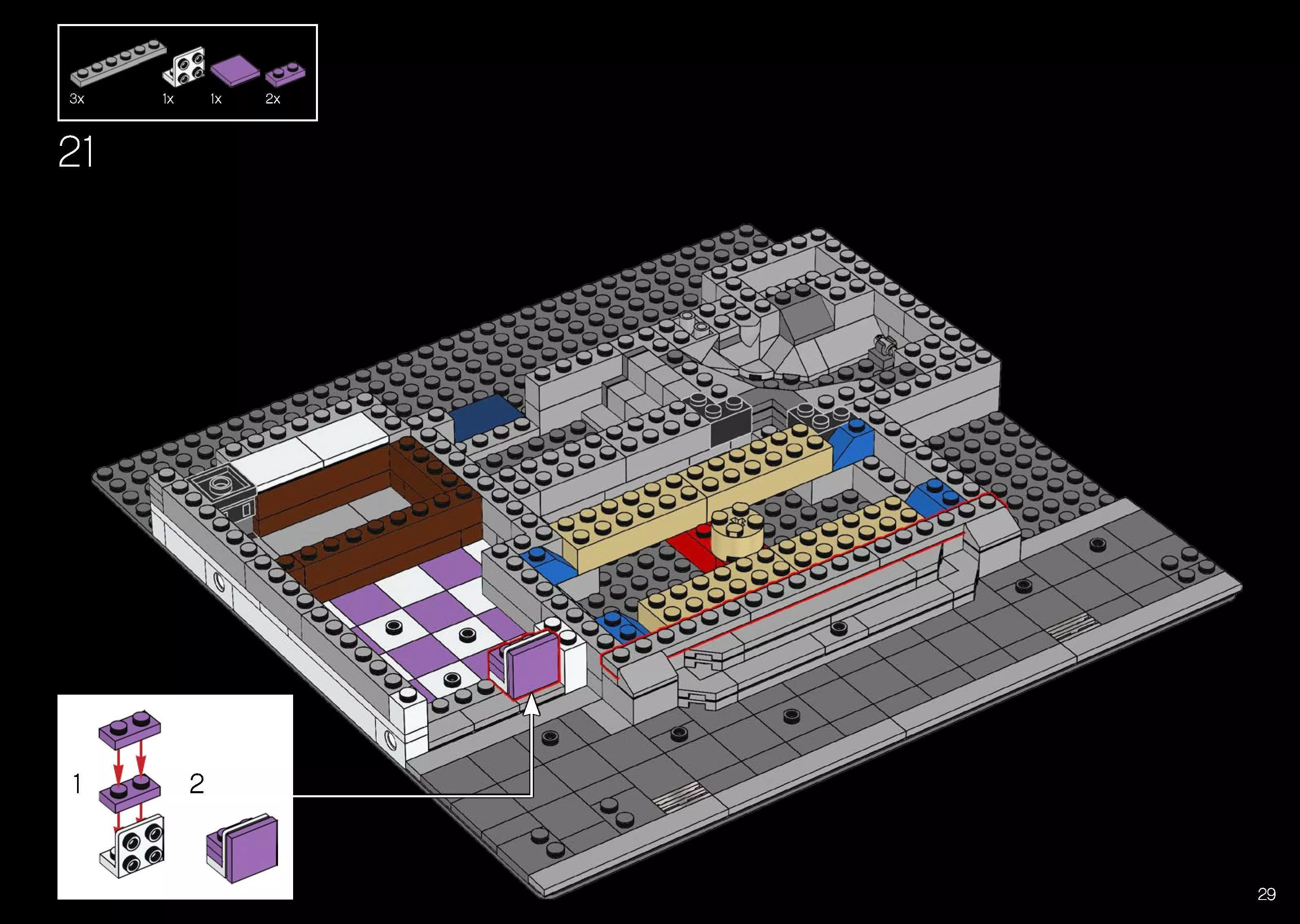 TwindBricks3D - 10278 Police Station 3D print model_33