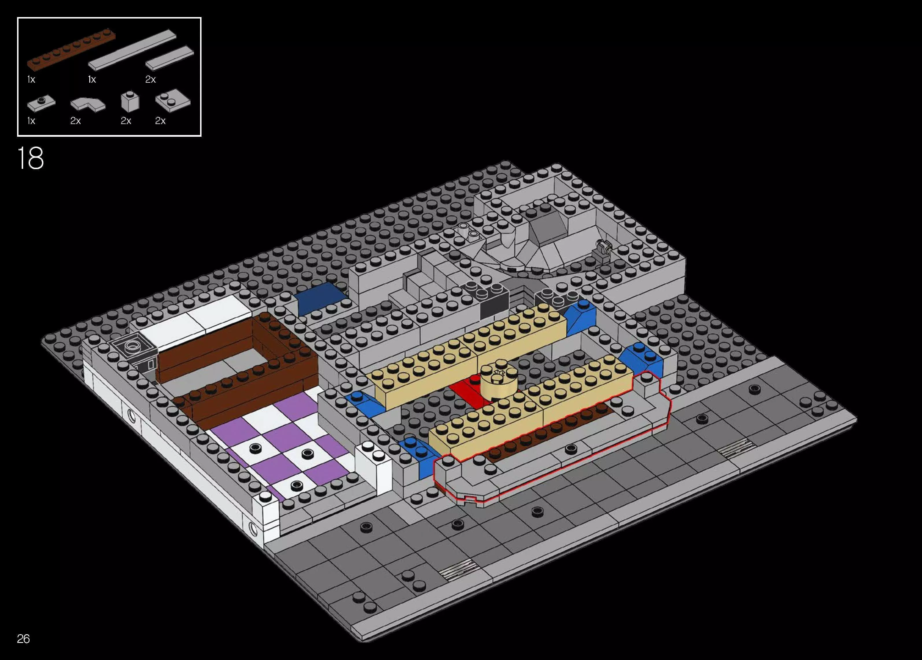 TwindBricks3D - 10278 Police Station 3D print model_30