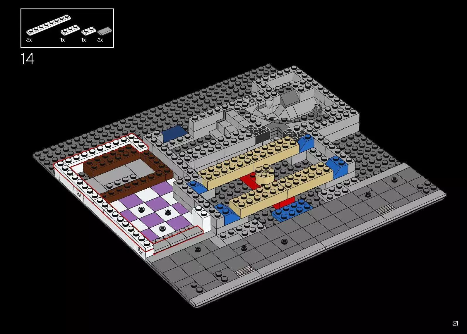 TwindBricks3D - 10278 Police Station 3D print model_25