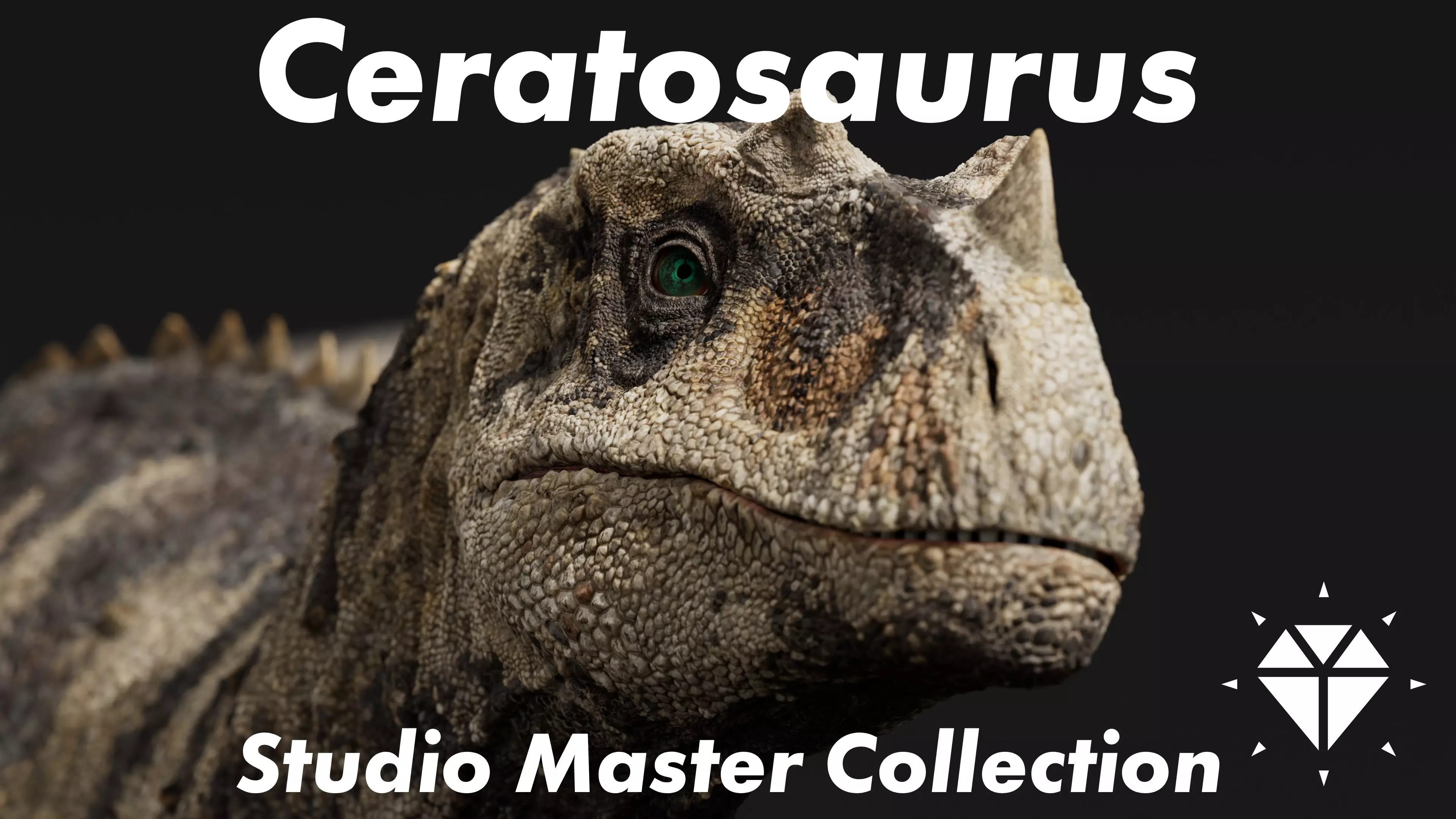 Ceratosaurus - Rigged Dinosaur -Studio Master Collection 3D model