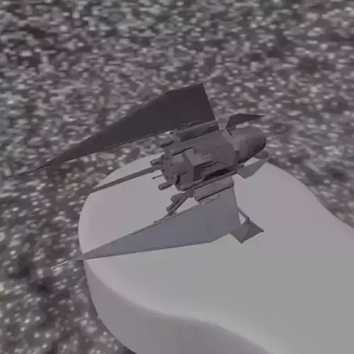 Simple Space Shuttle 3D print model