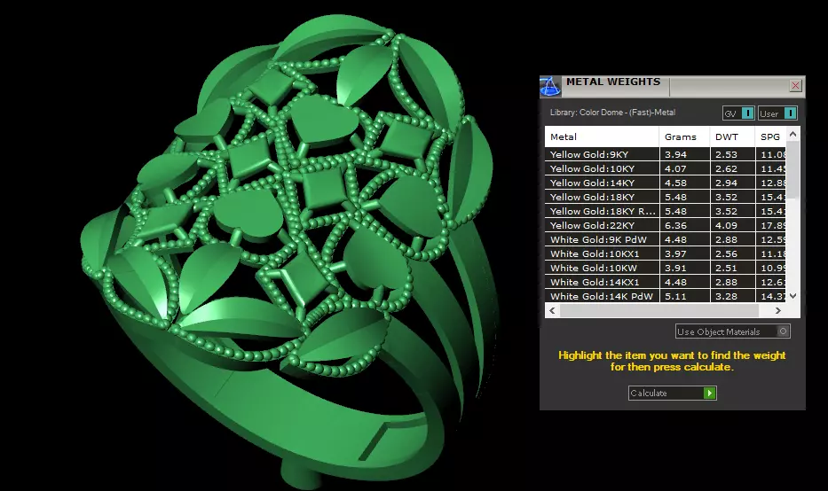 Rings 3D print model_3