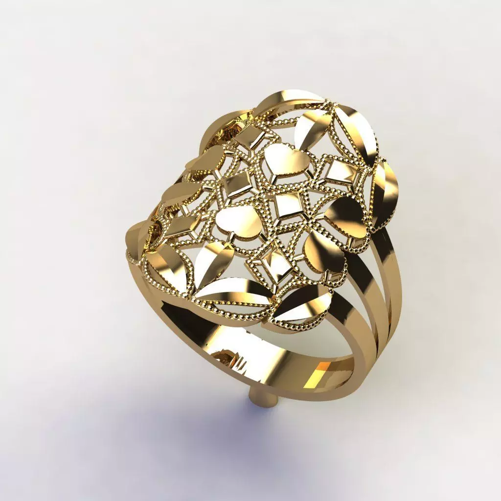 Rings 3D print model_0