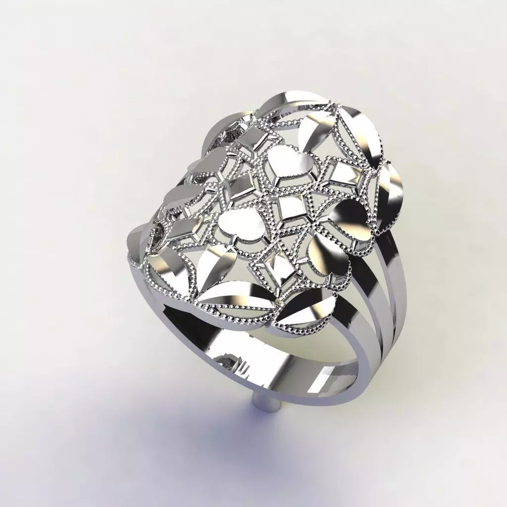 Rings 3D print model_1