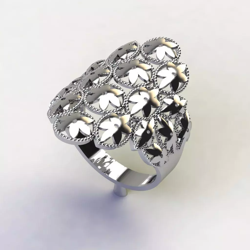 Rings 3D print model_1