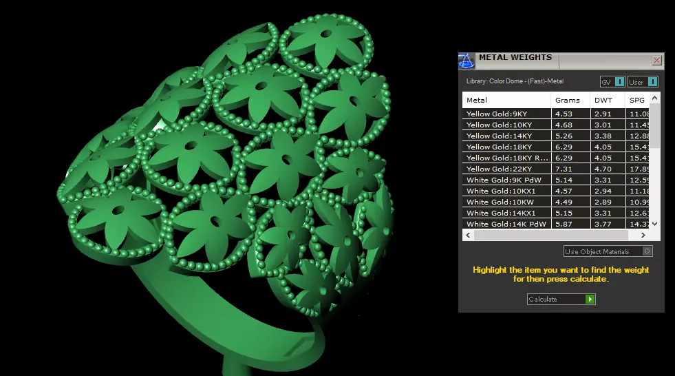 Rings 3D print model_3