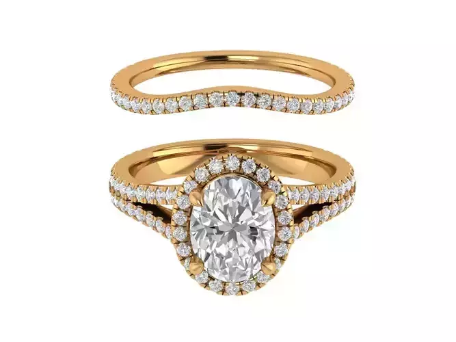 Oval Engagement Ring