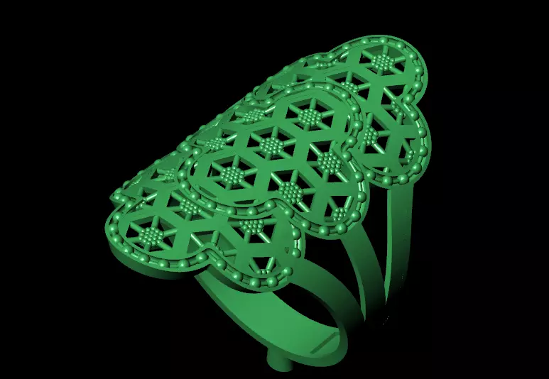 Rings 3D print model_2