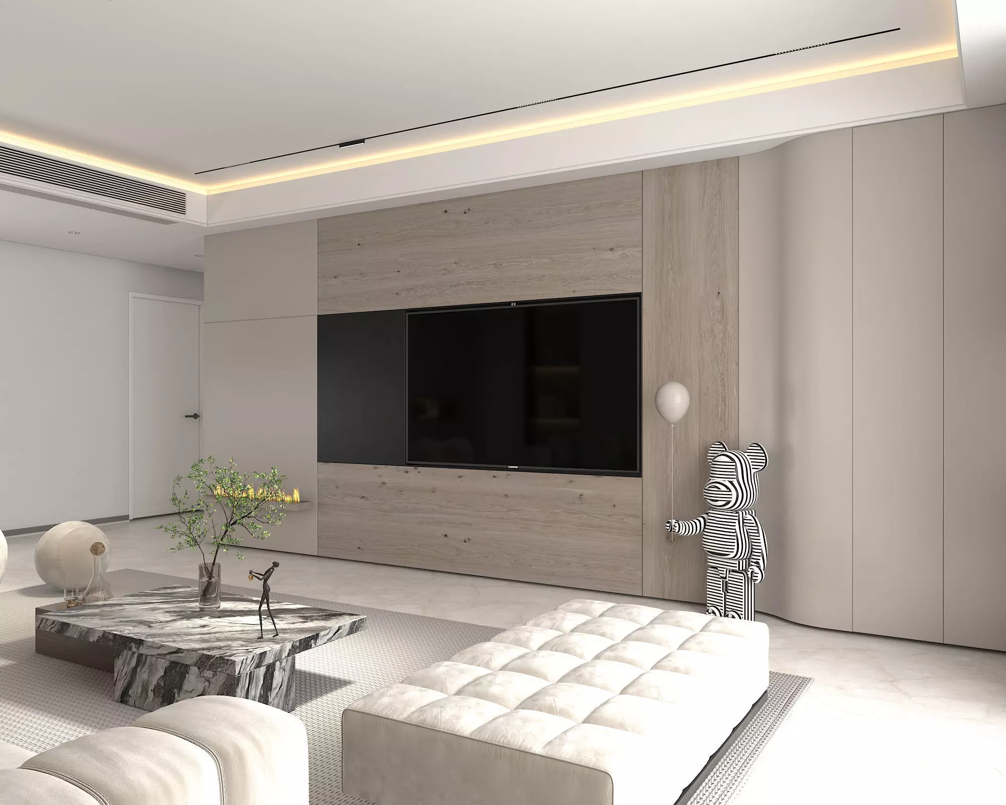 Living Room Scene 10 3D model_6