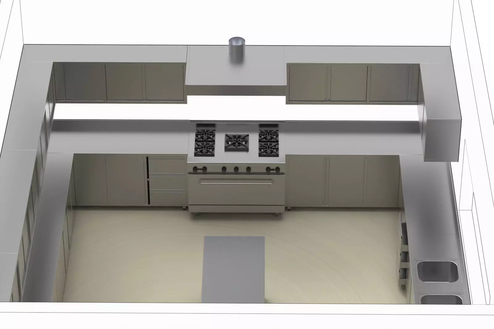 KITCHEN 36 3D model_2