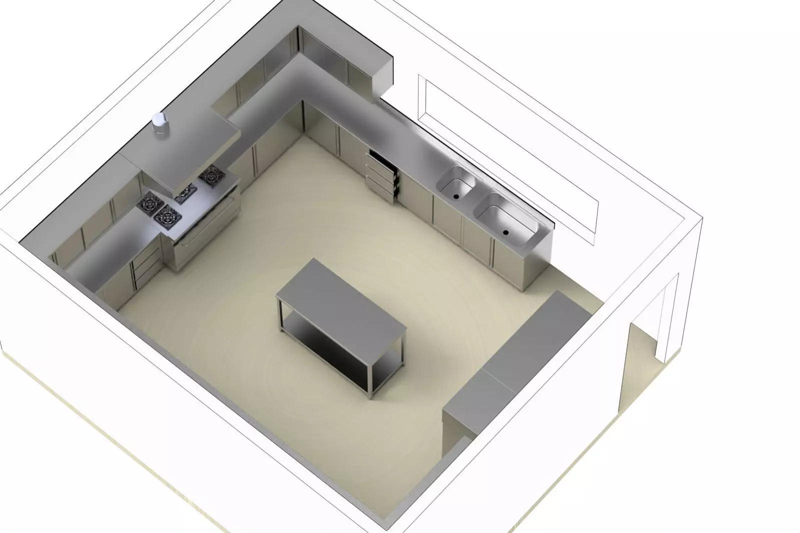 KITCHEN 36 3D model_0
