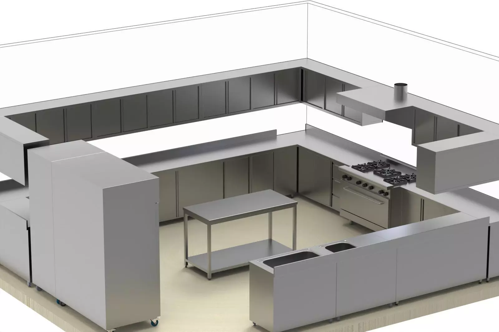 KITCHEN 36 3D model_5
